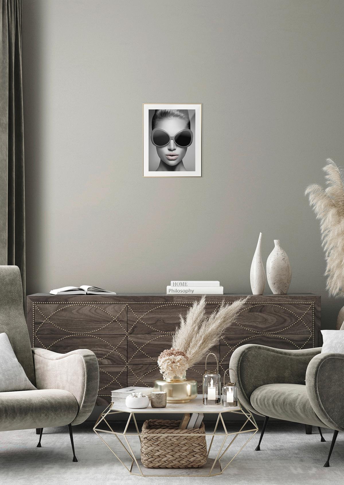 PLAKÁT VINCENT - vícebarevná, papír (30/40cm) - Modern Living