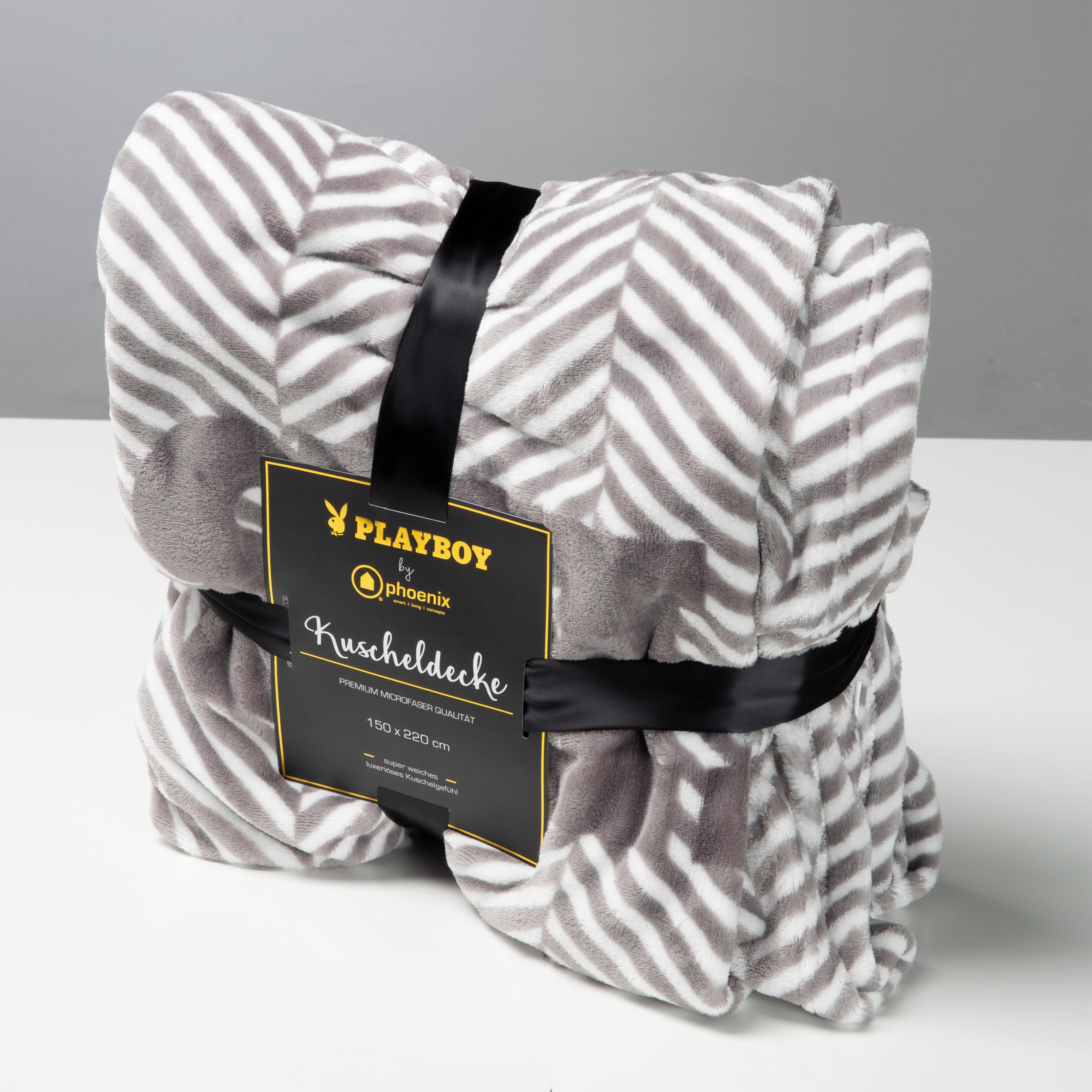 Kuscheldecke BOTALIA aus Polyester in Grün Rückseite