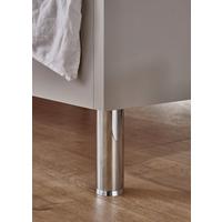 Sada nohou LEVEL BEDS 4 ks, chromová barva - barvy chromu, Moderní, kov