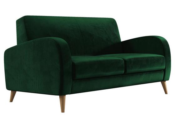 Sofa Brahms B:162 cm - Walnussfarben/Grün, MODERN, Holz (162/86/85cm) Sofa Brahms B:162 cm - Walnussfarben/Grün, MODERN, Holz (162/86/85cm)