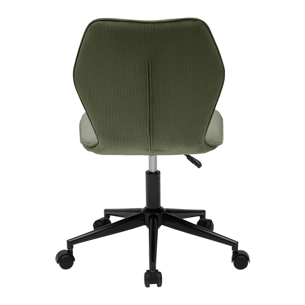 Otočná židle LUIGI -EXKLUSIV- - šedá/černá, Moderní, kov/textil (49/84-94/54cm) - Mömax