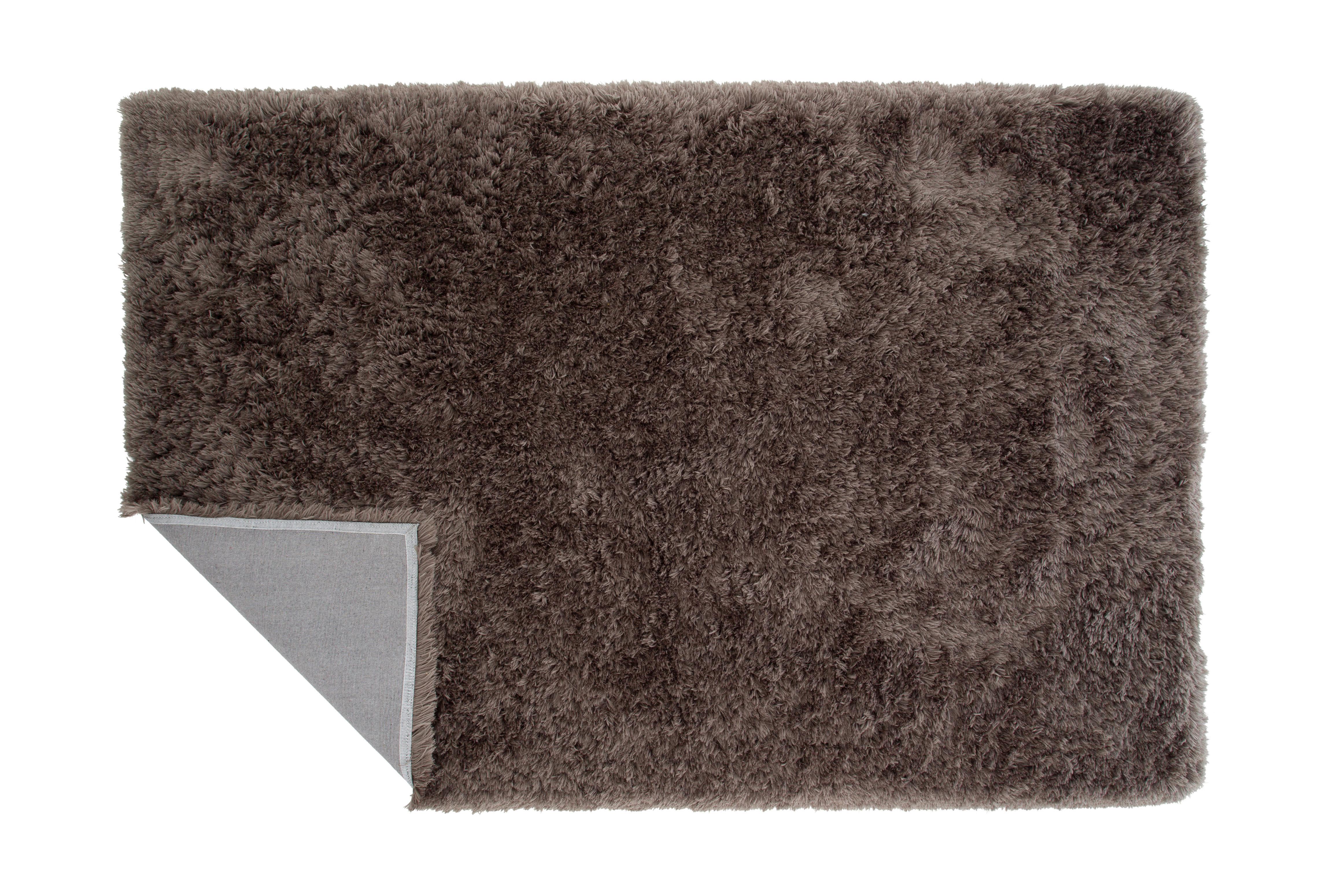 Hochflorteppich Braun Grace 200x300 cm - Braun, LIFESTYLE, Textil (200/300cm) - P & B