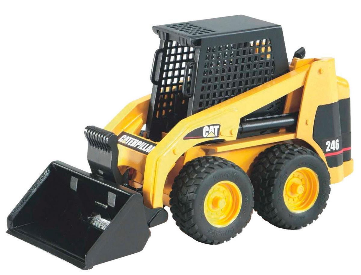 Gyerekjáték-jármű Bruder - sárga/fekete, Basics, műanyag (28/15/18cm) - Bruder