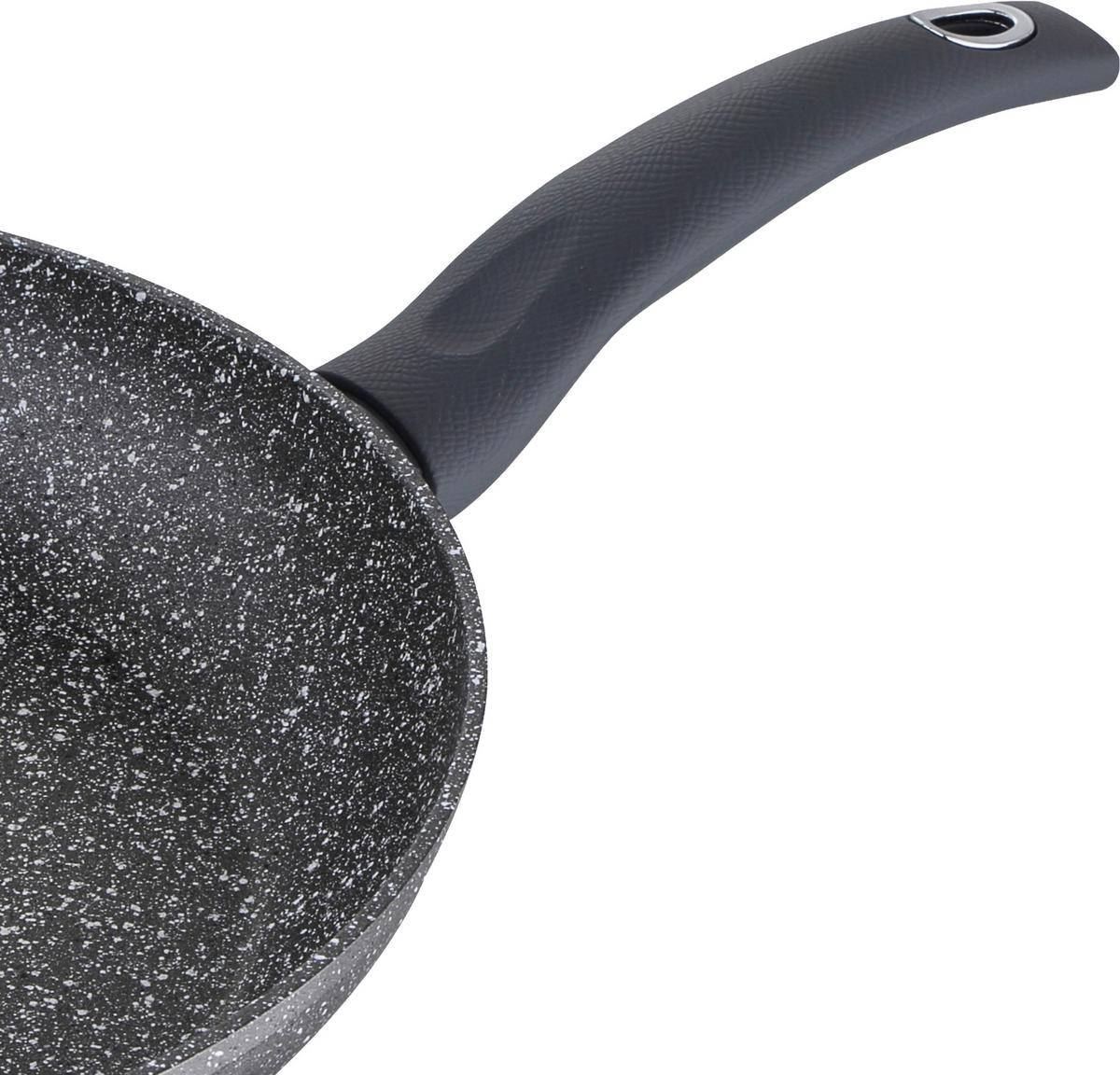 Bratpfanne Orion D: 28 cm Aluminium Antihaftbeschichtet - Dunkelgrau, Basics, Kunststoff/Metall (28cm)