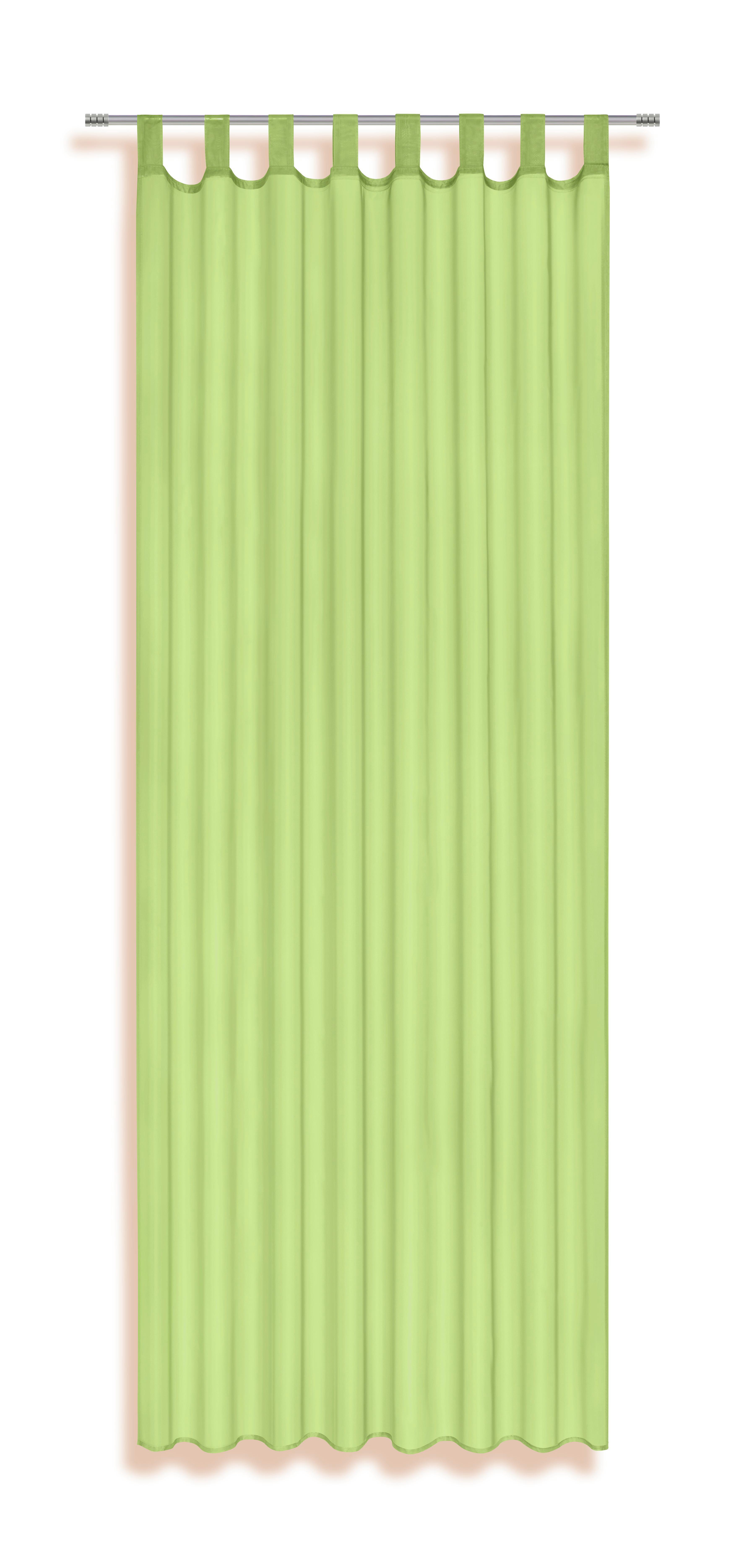 Schlaufenvorhang hellgrün