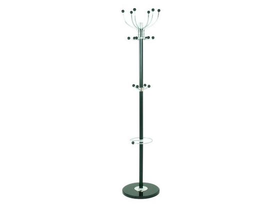 Vešiak Na Odev Mecki - čierna, Moderný, kov (38/176cm) Vešiak Na Odev Mecki - čierna, Moderný, kov (38/176cm)