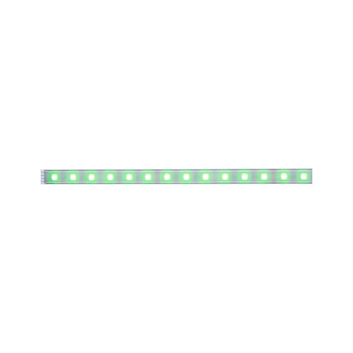 Led-streifen Farbwechsler L: 1 M Dimmbar - Silberfarben, Basics, Kunststoff (100cm) - Paulmann