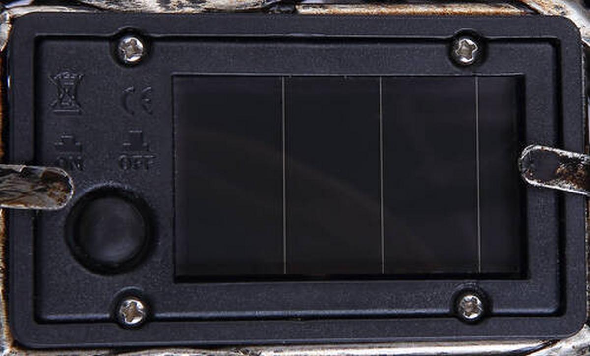 Solarleuchte Metall Grau - Grau, Basics, Metall (29/15/77cm) - Globo