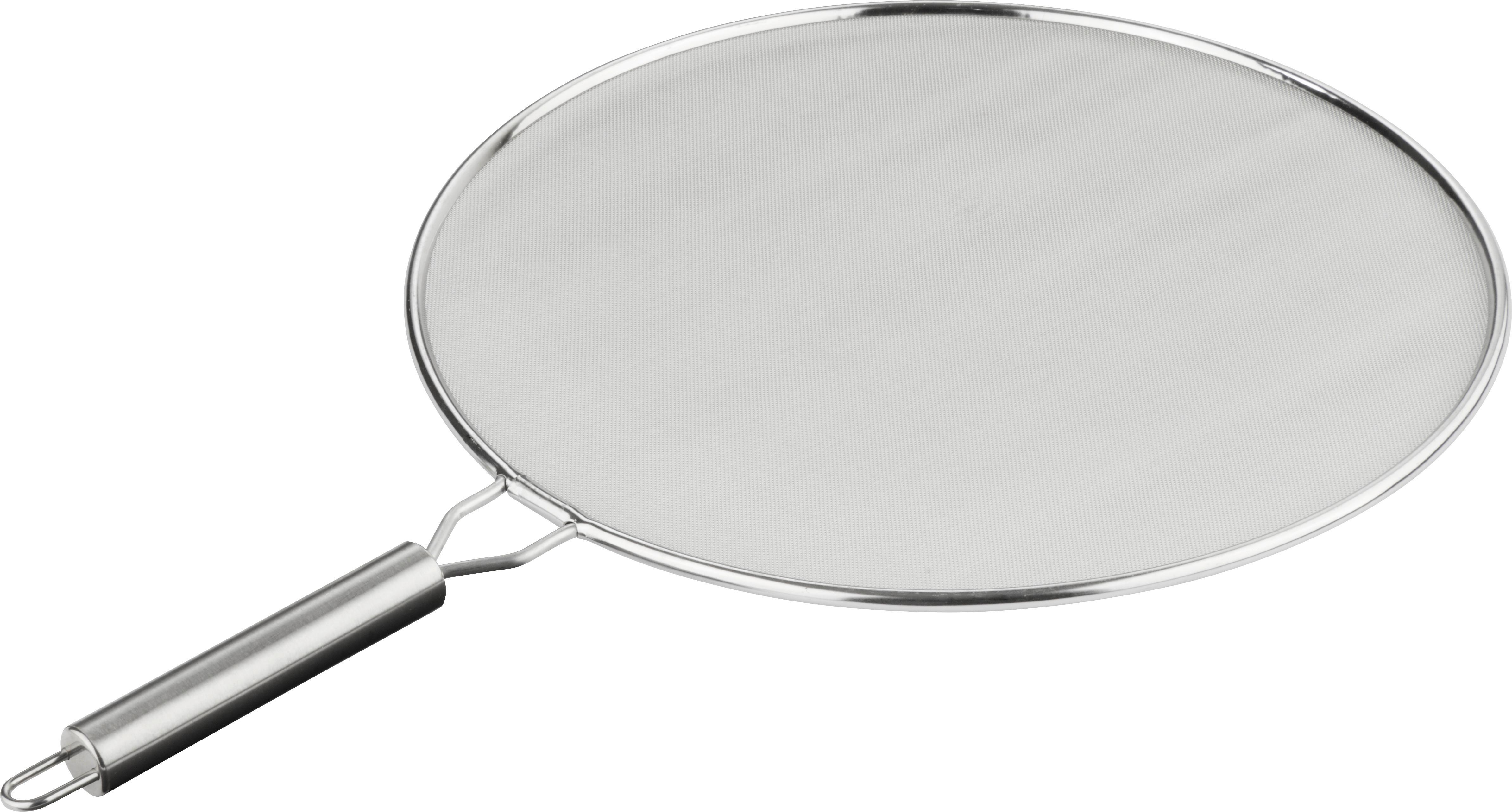 OCHRANA PROTI POSTRIEKANIU MIKA - farba ušľachtilej ocele, kov (29cm) - Modern Living