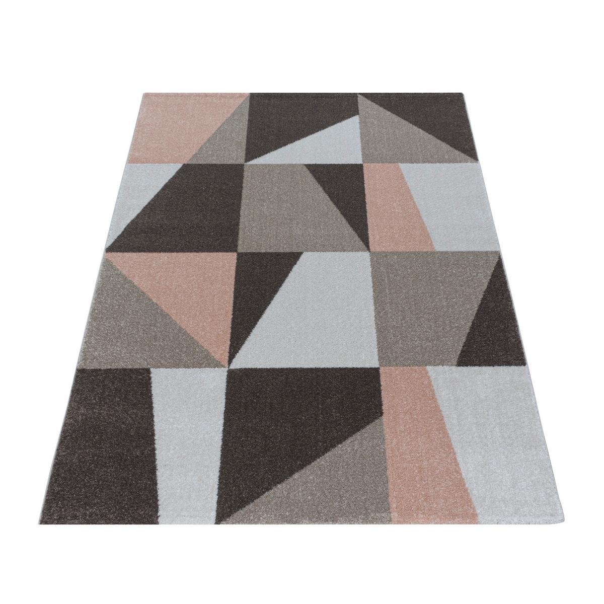 Webteppich Blau Naturfaser Efor 140x200 cm - Blau, Design, Textil (140/200cm)