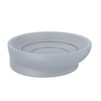 MÝDLENKA Hug, 9,5/2,9cm, šedá - šedá, Moderní, plast (9,5/2,9cm) - Premium Living