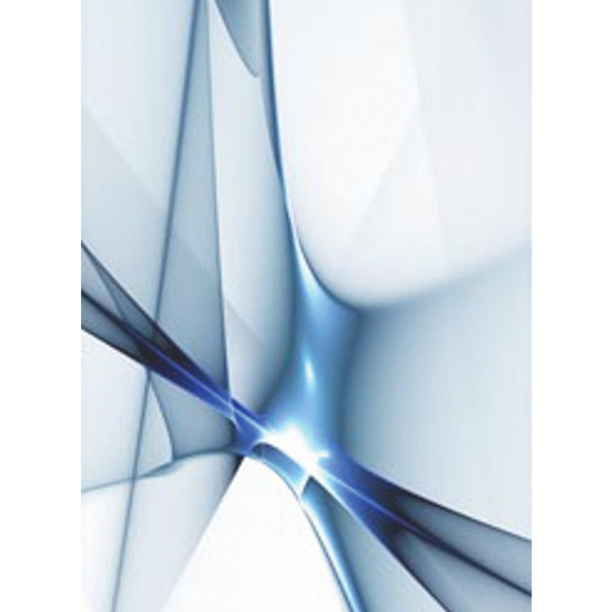 Flächenvorhang 2-Tlg. Franklin B: 60 cm, Blau, Blickdicht - Blau, Basics, Textil (60/245cm)