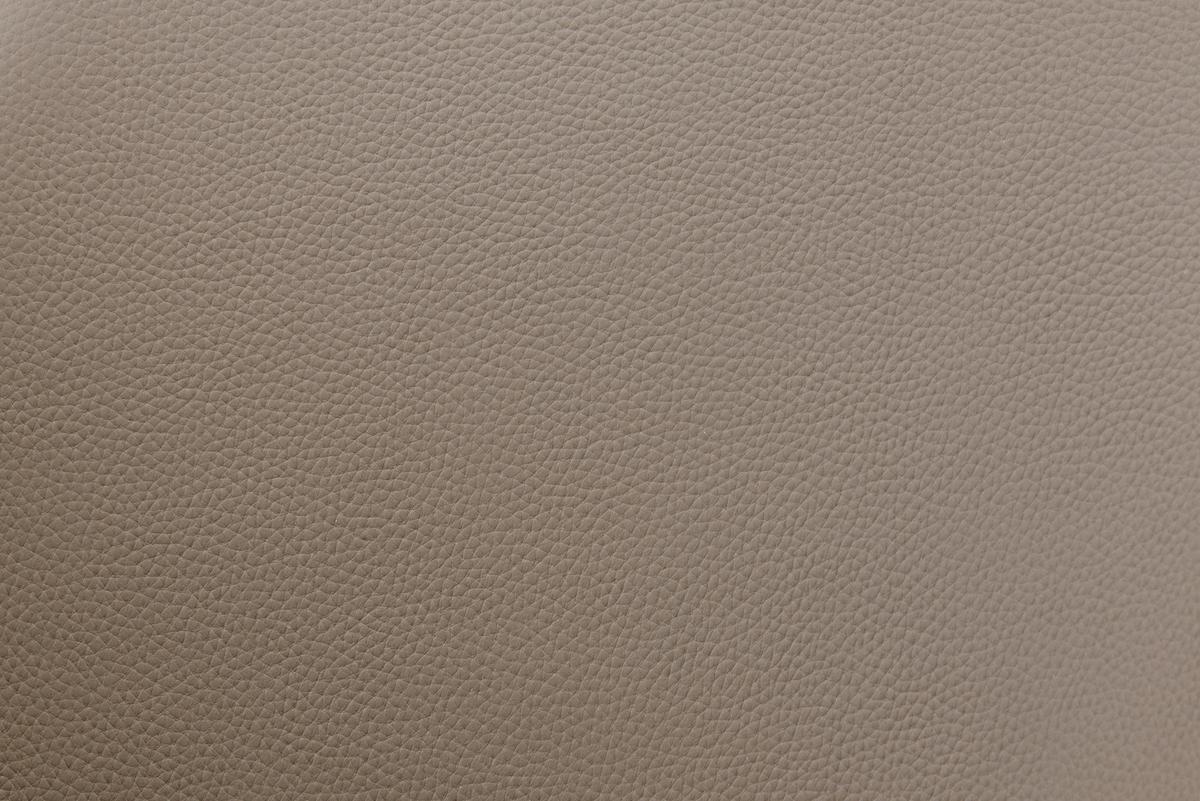 Armlehnstuhl Janette Schwarz/Taupe B: 57,5 cm - Taupe/Schwarz, MODERN, Leder/Holz (57,5/83,5/63cm) - Livetastic
