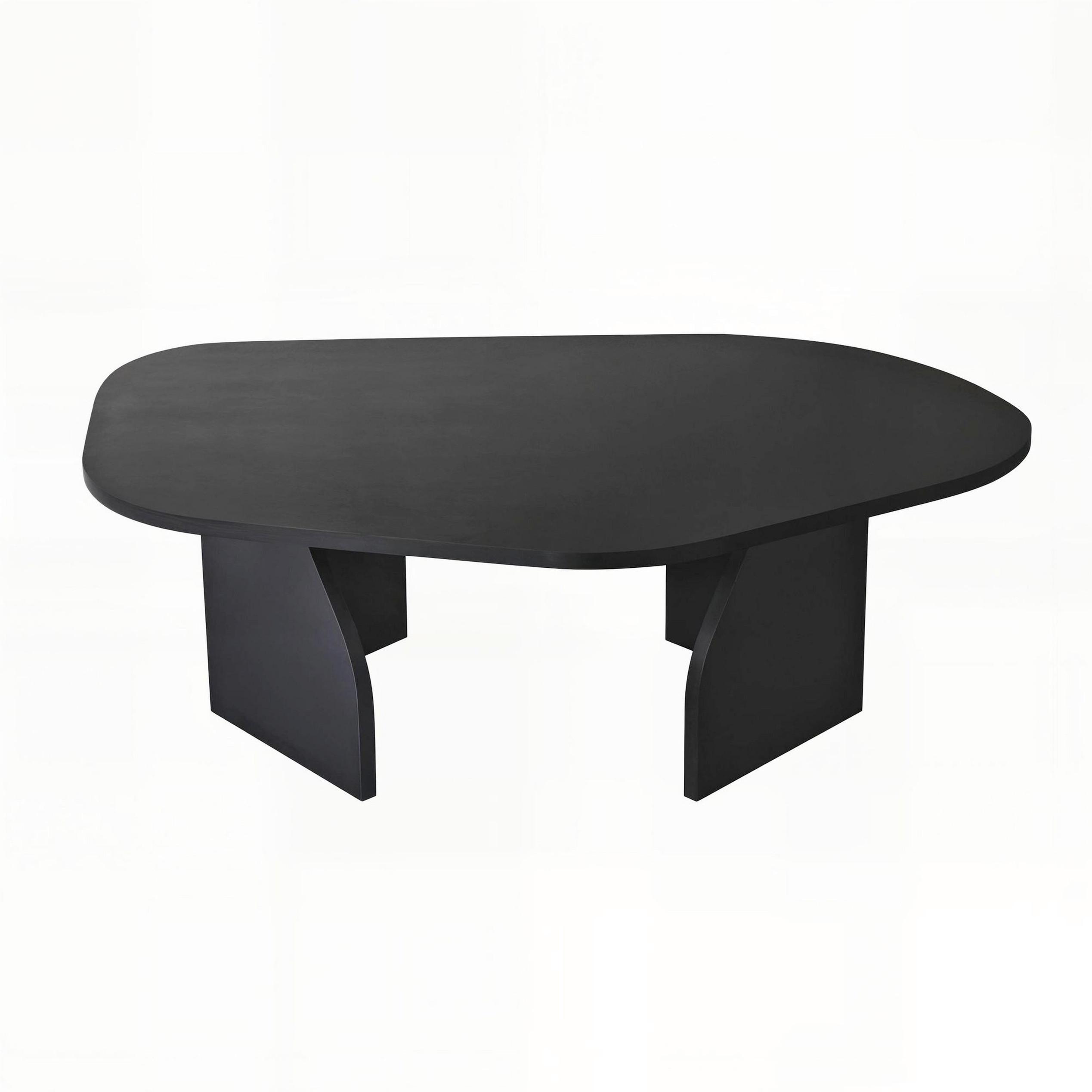 COUCHTISCH Schwarz B: 100cm - Schwarz, MODERN, Holzwerkstoff (100/35/60cm)