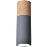 Deckenleuchte 2284286 Tuba - Grau, Natur, Metall (6.8/6.8/20cm)