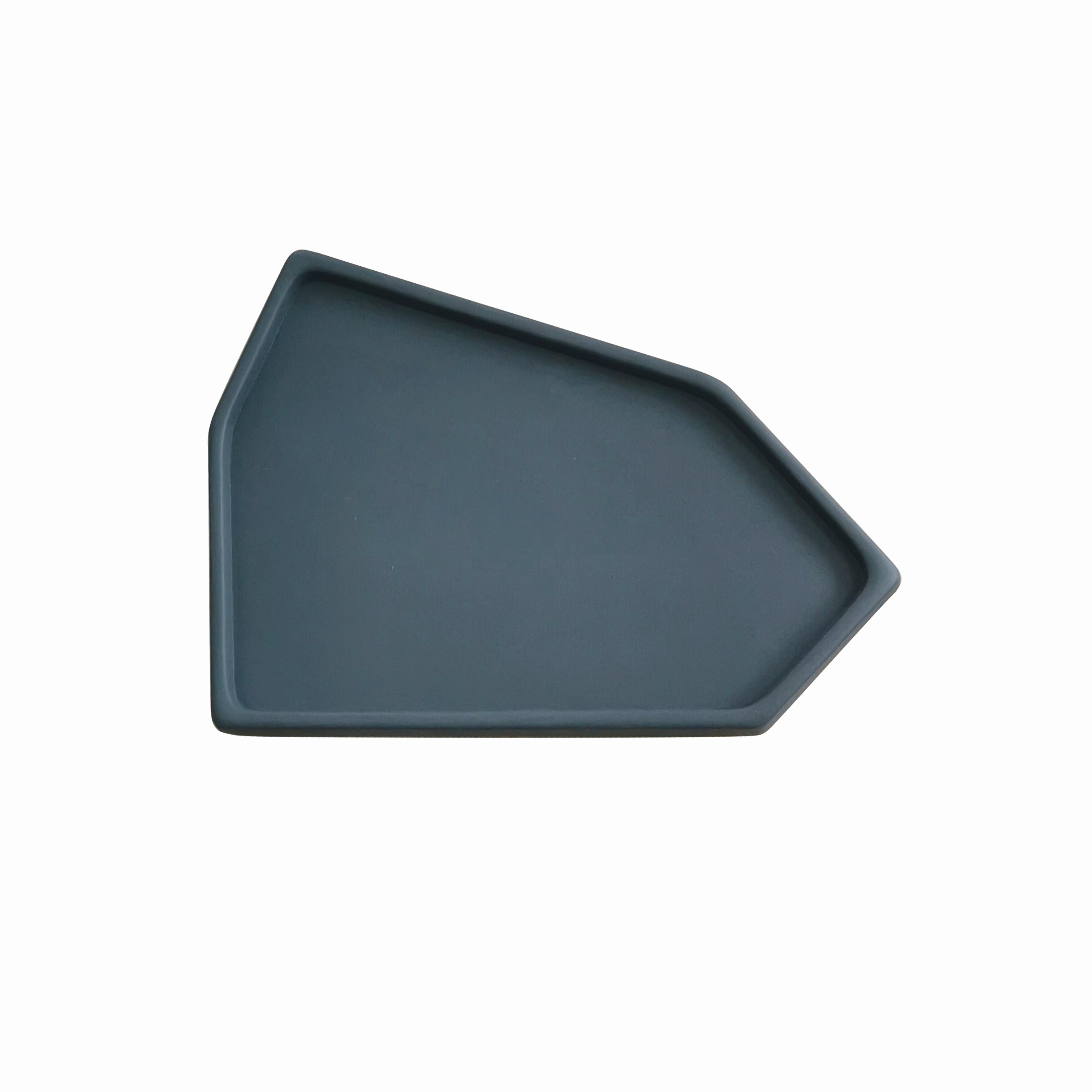 DEKORAČNÝ TANIER PHIL - sivá, Modern, kameň (28,8/20,8/1,5cm) - Modern Living