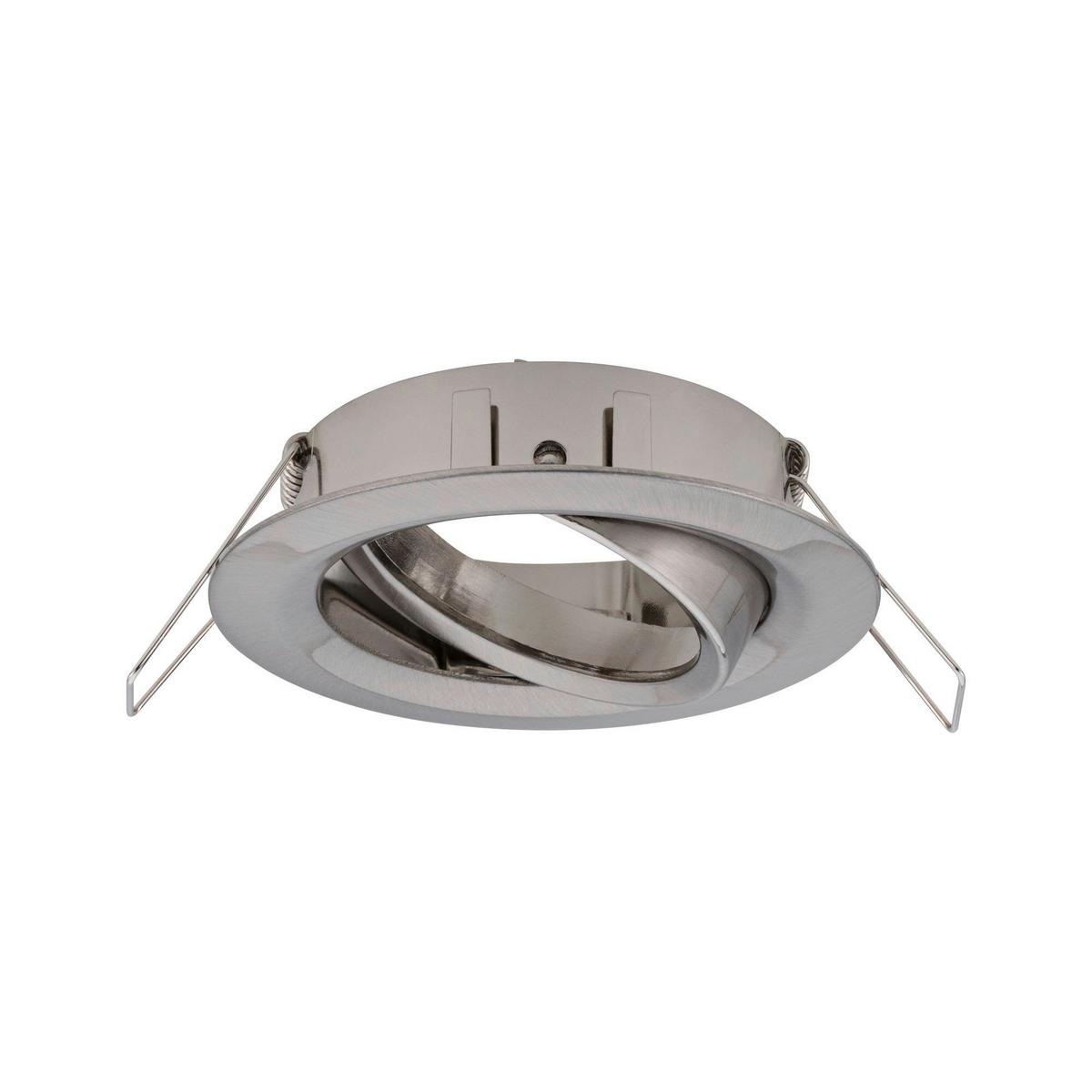 Deckenleuchte 3er-Set Ø 8,4 cm 3-Flammig - Alufarben, Basics, Metall (8,4cm) - Paulmann