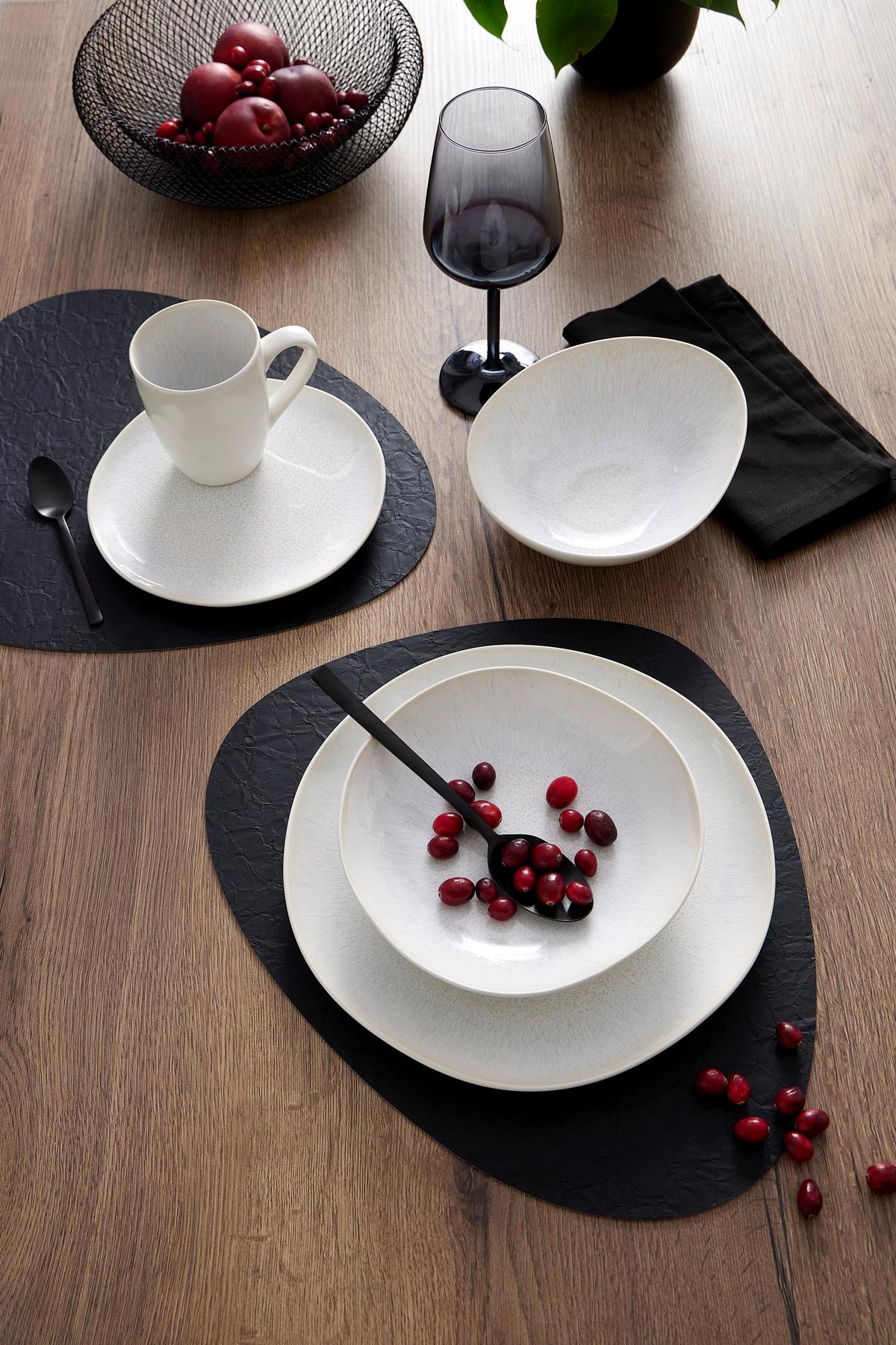 Suppenteller Emma - Beige, LIFESTYLE, Keramik (20cm) - James Wood
