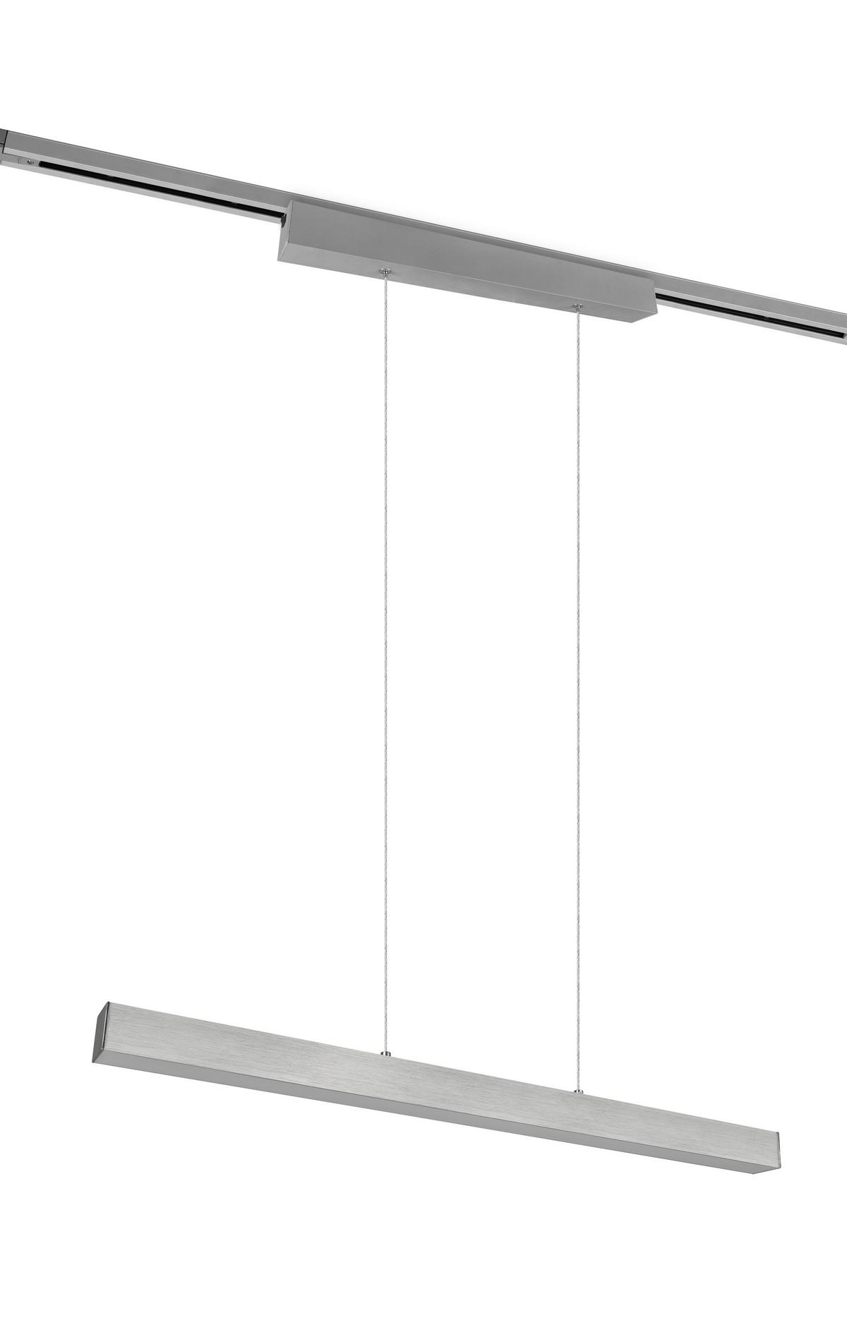 Schienensystem Duoline Hängeleuchte 73043131 PL Paros - Nickelfarben, Design, Metall (90/180/5cm) - Trio Leuchten