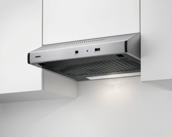 Dunstabzugshaube für die Küche aus Edelstahl