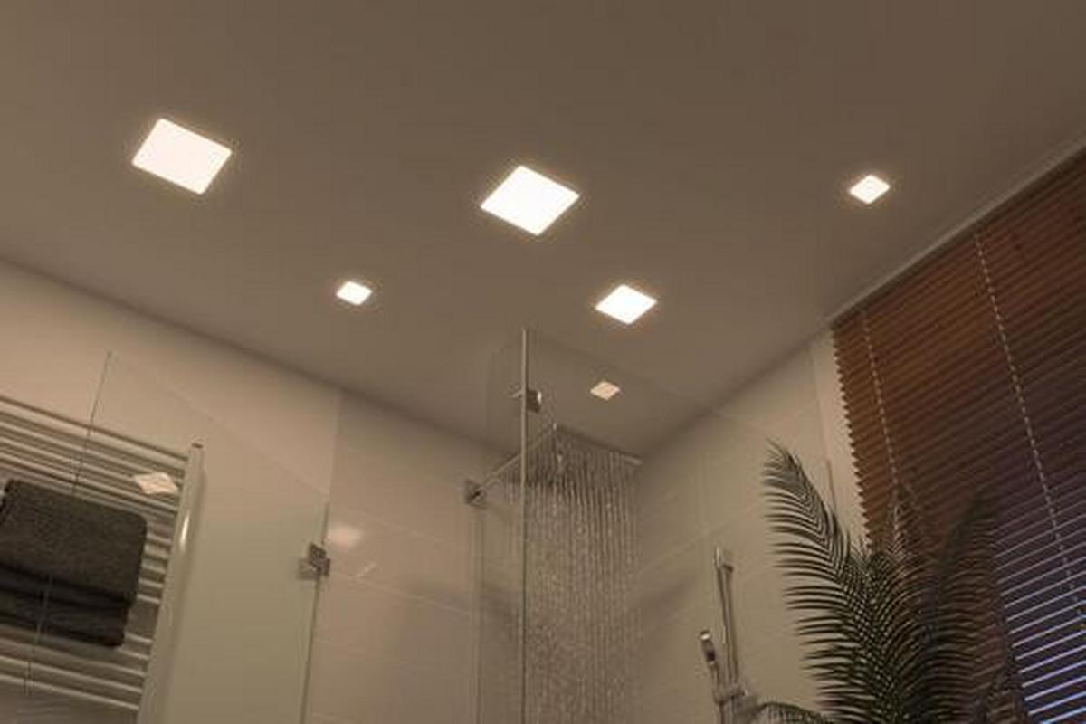 LED-Paneel L: 7,5 cm 92396 - Weiß, LIFESTYLE, Kunststoff (7,5/7,5/1cm) - Paulmann
