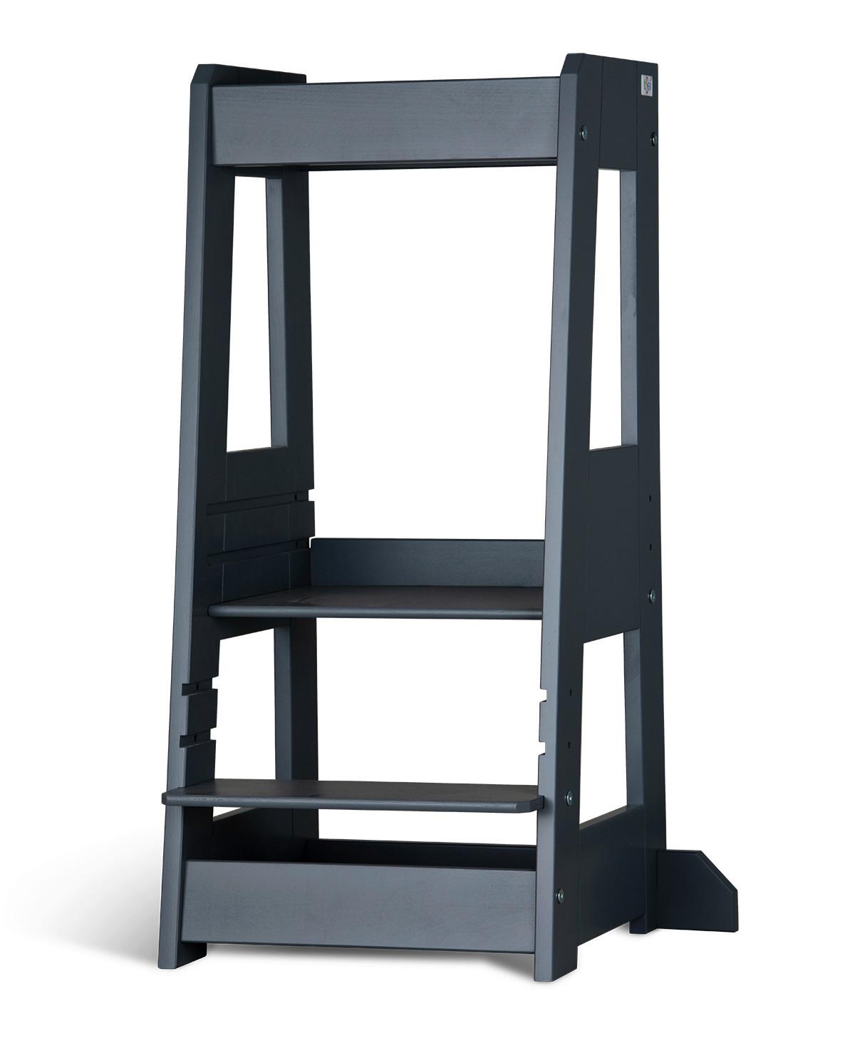 Lernturm Grau - Grau, Design, Holz (40/91/45cm) - tiSsi