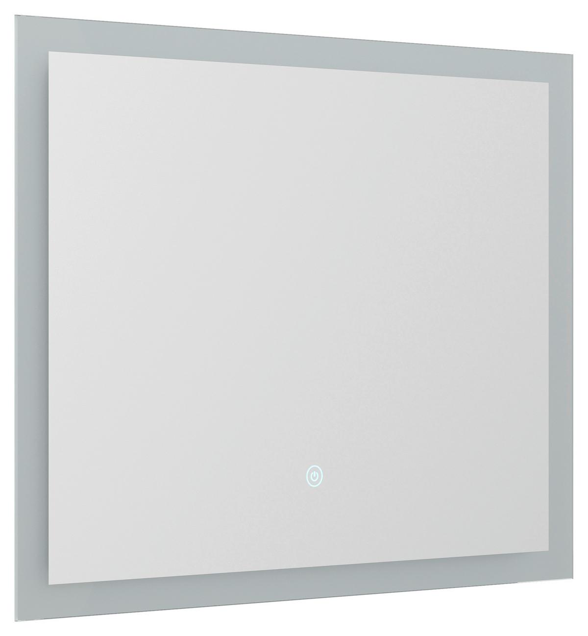 BADEZIMMER Limes, Graphitfarben B: 80 cm - Graphitfarben/Weiß, Basics, Keramik/Holzwerkstoff (80cm) - MID.YOU