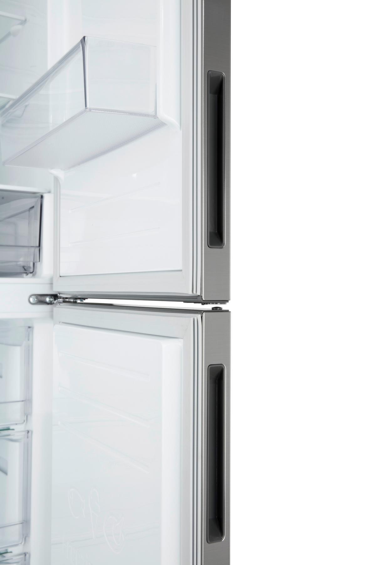 Kühl-gefrier-kombination Lg Gbp62mcncc1 - Edelstahlfarben, Basics, Metall (59.5/203/67.5cm) - LG