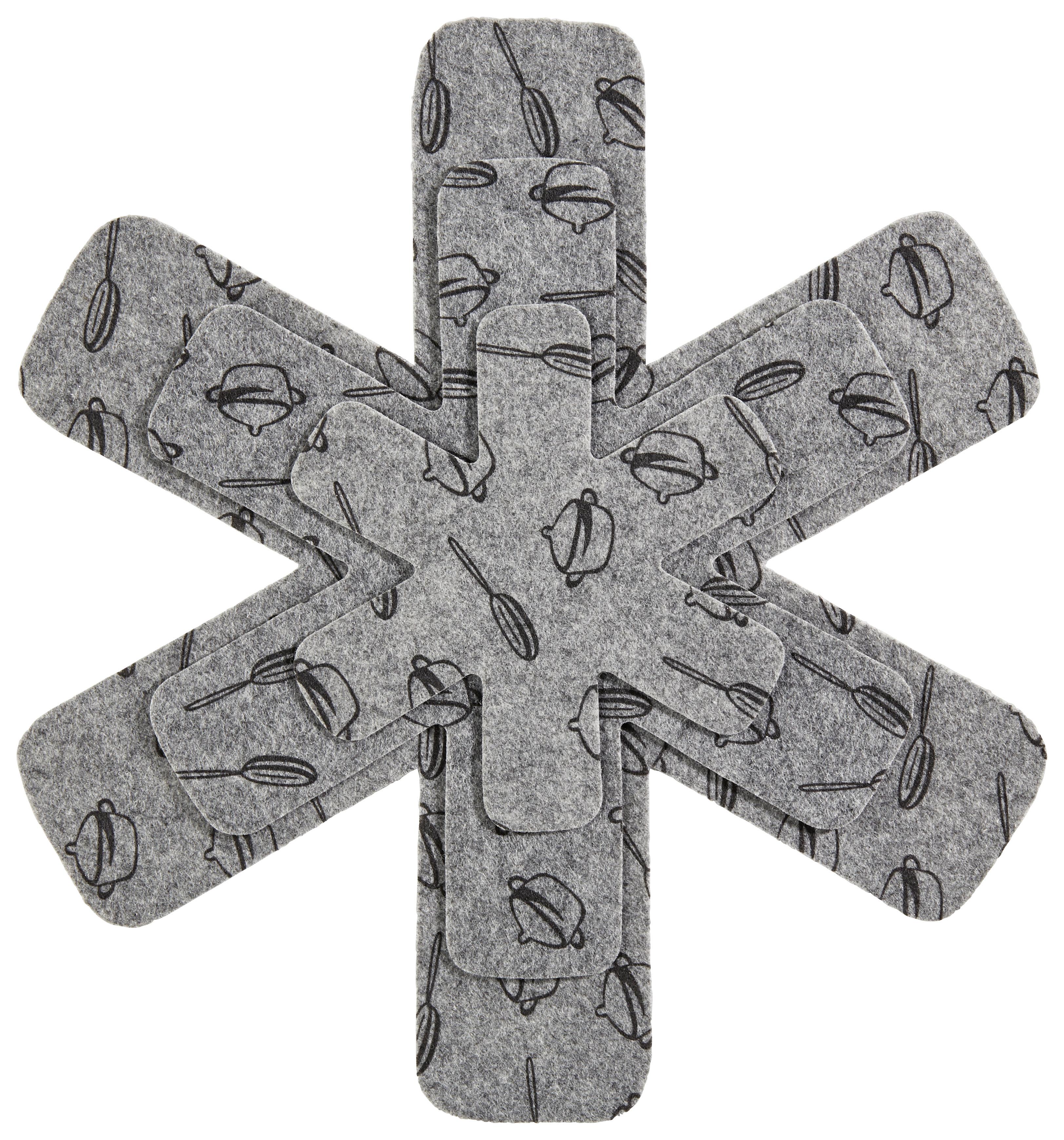 Luca Bessoni Pfannenschutz Tassilo 3er-Set aus Filz