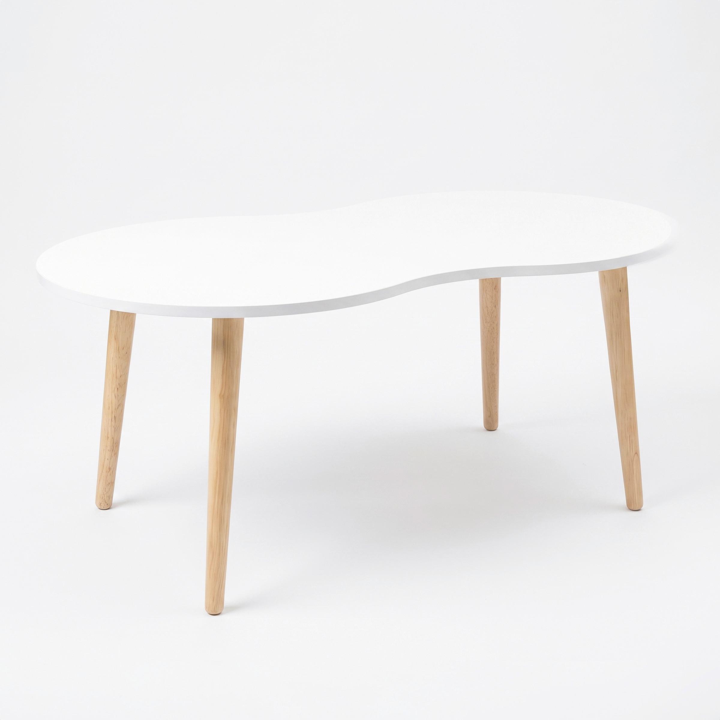 KONFERENČNÝ STOLÍK "BARILO" - biela/dub medový, Design, drevo/kompozitné drevo (90/50/42cm) - MID.YOU