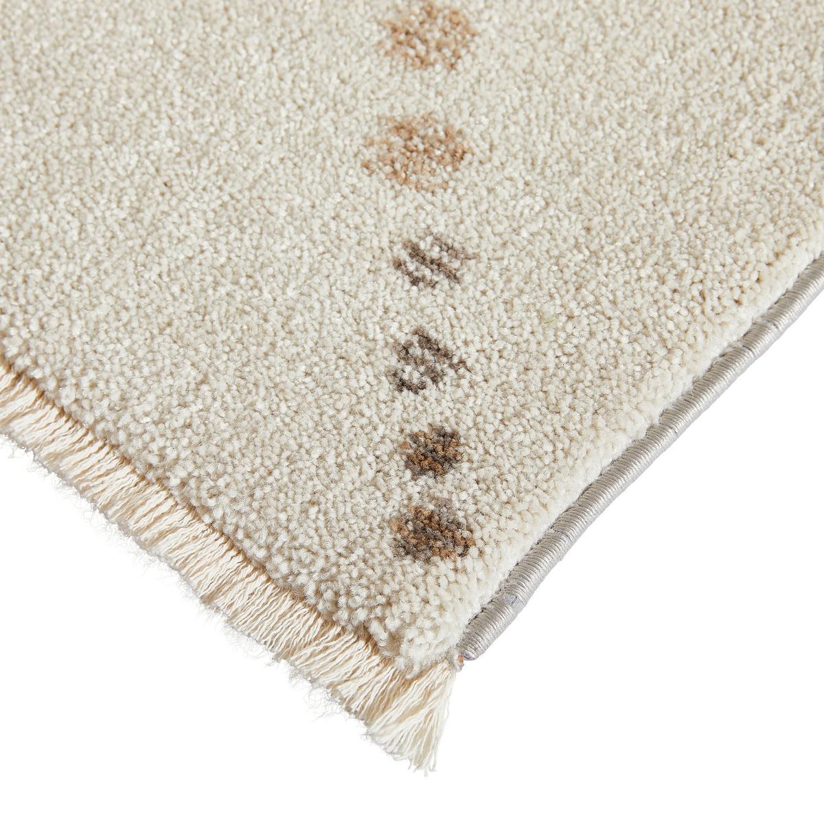 Webteppich Creme/weiß, Bxl: Ca. 133x200cm - Beige/Creme, Design, Textil (133/200cm) - Esprit