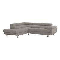 Ecksofa Savona - Graubraun, MODERN, Textil (230/270cm) - Ondega