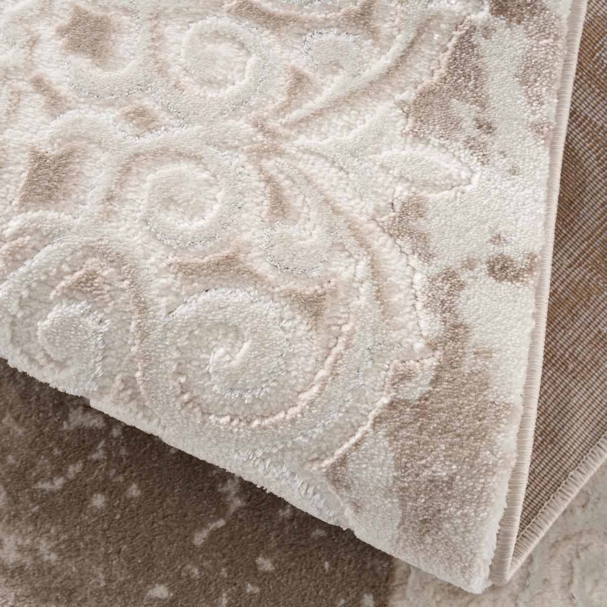 Webteppich Harmony - Beige, LIFESTYLE, Textil (160/220cm)