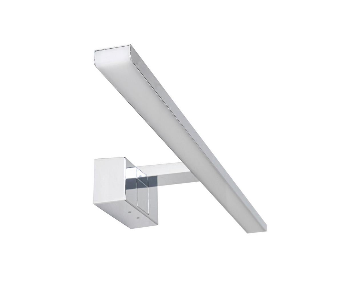 NÁSTENNÉ SVIETIDLO DO KÚPEĽNE MOMU2 - chrómová, Modern, kov/plast (60/12,8/5,1cm) - Mömax