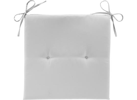 Polštář Na Židli Smokey - světle šedá, textil (40/2,5/40cm) - Mömax modern living Polštář Na Židli Smokey - světle šedá, textil (40/2,5/40cm) - Mömax modern living