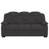3-sitzer-sofa Marcus - Anthrazit/Schwarz, Basics, Textil (189/99/99cm) - MID.YOU