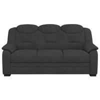 3-sitzer-sofa Marcus - Anthrazit/Schwarz, Basics, Textil (189/99/99cm) - MID.YOU