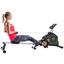 Rudergerät R30 Rower Cardio Fit - Schwarz/Grau, MODERN, Kunststoff/Metall (50,8/70/190,5cm) - Tunturi