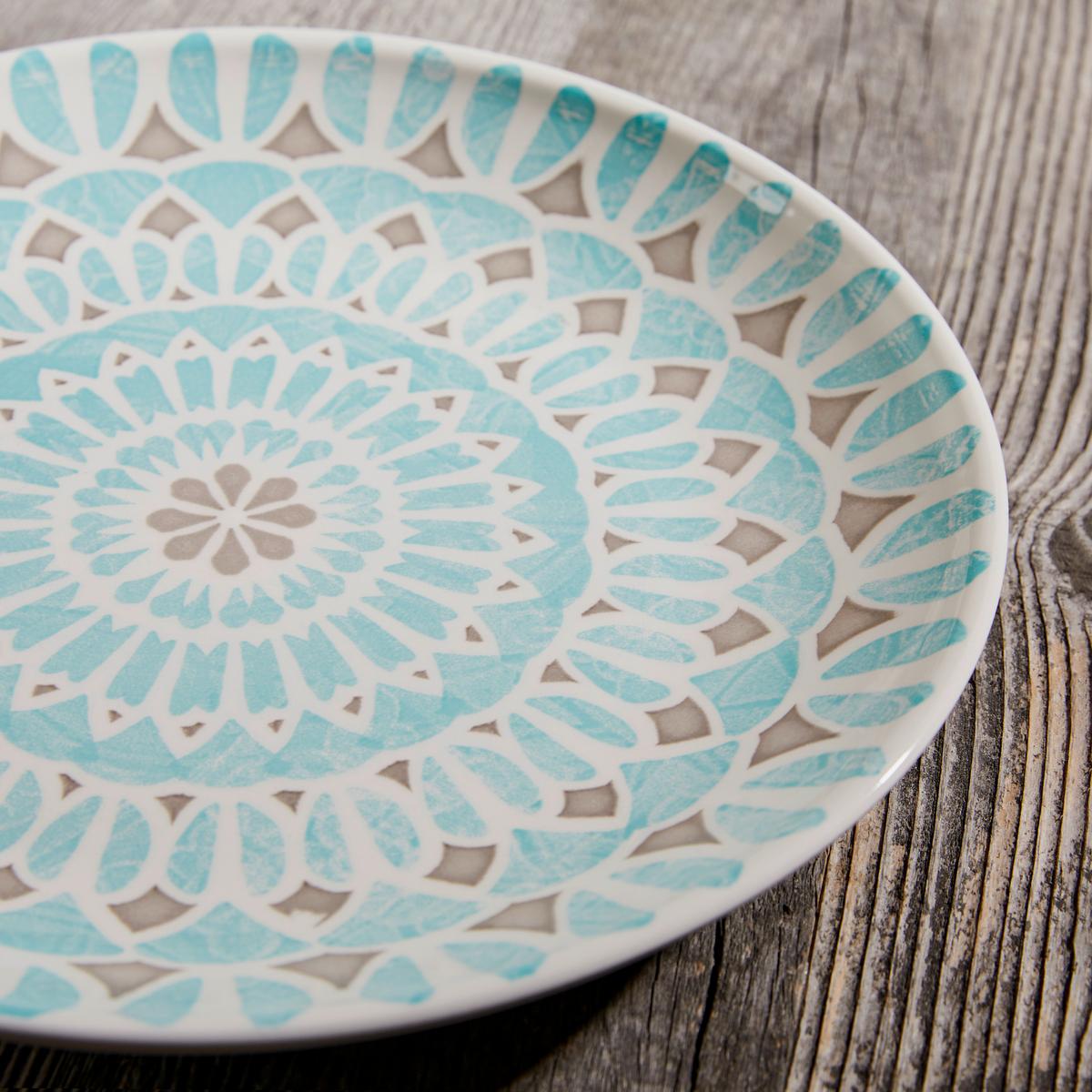 Tafelservice Kapstadt Keramik 6 Personen Geschirr Set - Multicolor, KONVENTIONELL, Keramik - Luca Bessoni