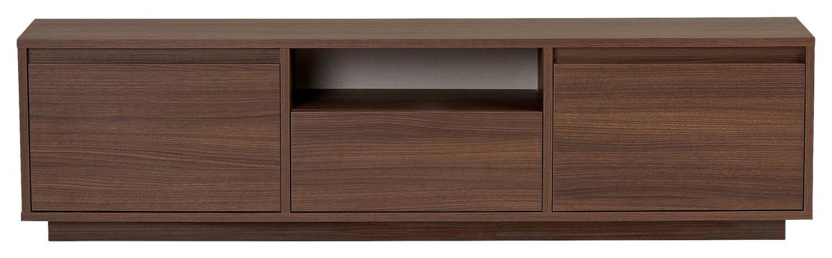 TV-ELEMENT Walnussfarben B:160cm - Walnussfarben, MODERN, Holzwerkstoff (160/42/30cm)