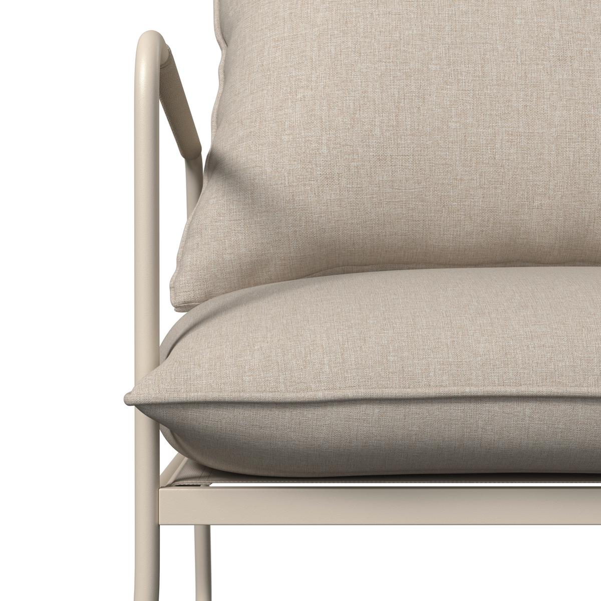 SADA NA BALKON MALE - béžová, Moderní, kov/textil (85,5/68/78,5cm)