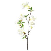 Cseresznyevirág Ág Geli - fehér/zöld, Basics, műanyag (66 cm)