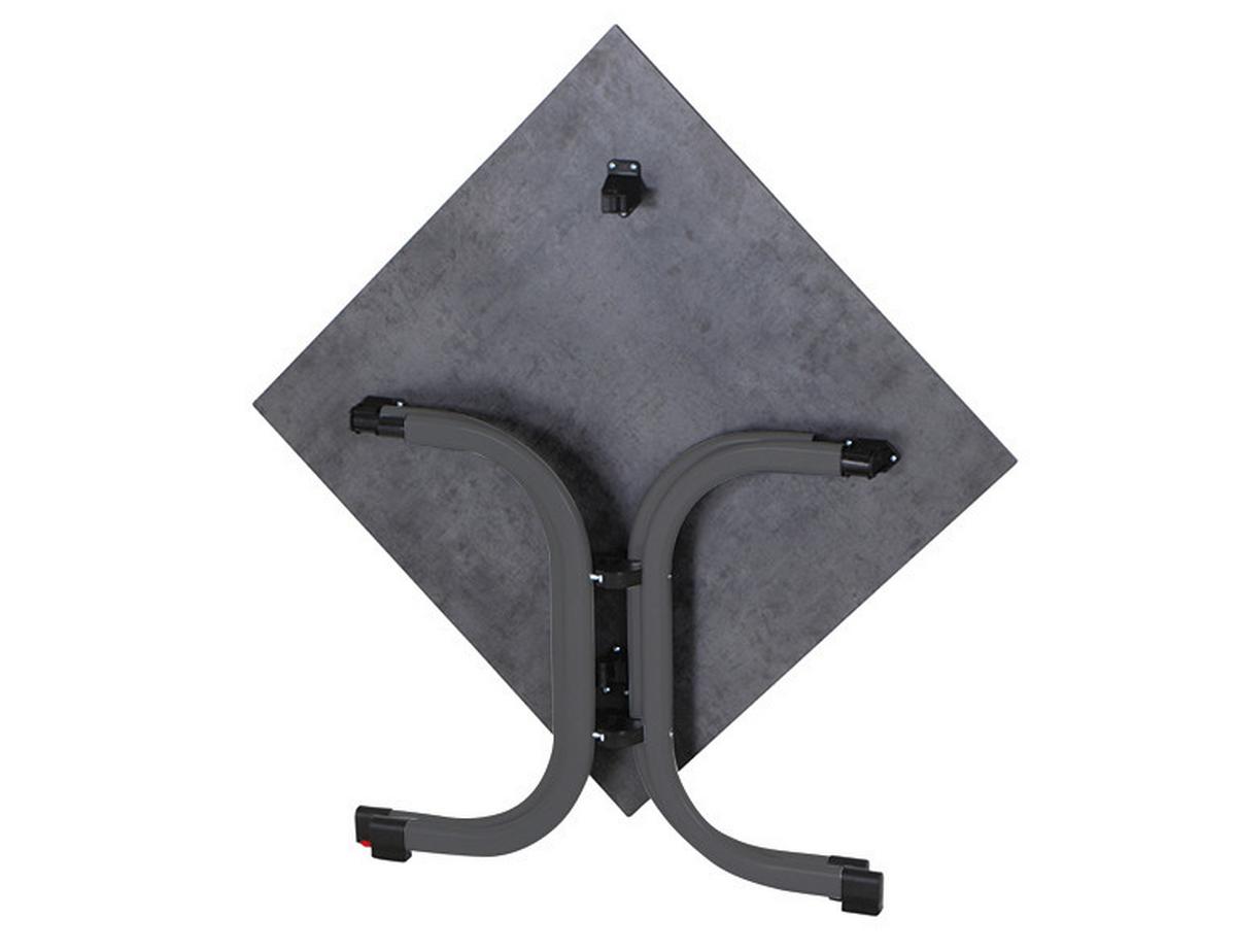 Gartengarnitur T20133 - Anthrazit, Basics, Holzwerkstoff/Kunststoff (57cm) - Siena Garden