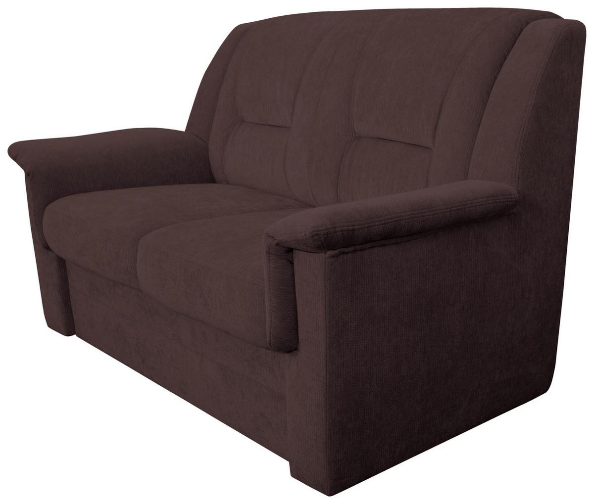 2-SITZER-SOFA Rafael, Dunkelrot B: 152 cm - Schwarz/Dunkelrot, Trend, Textil (152/95/95cm)