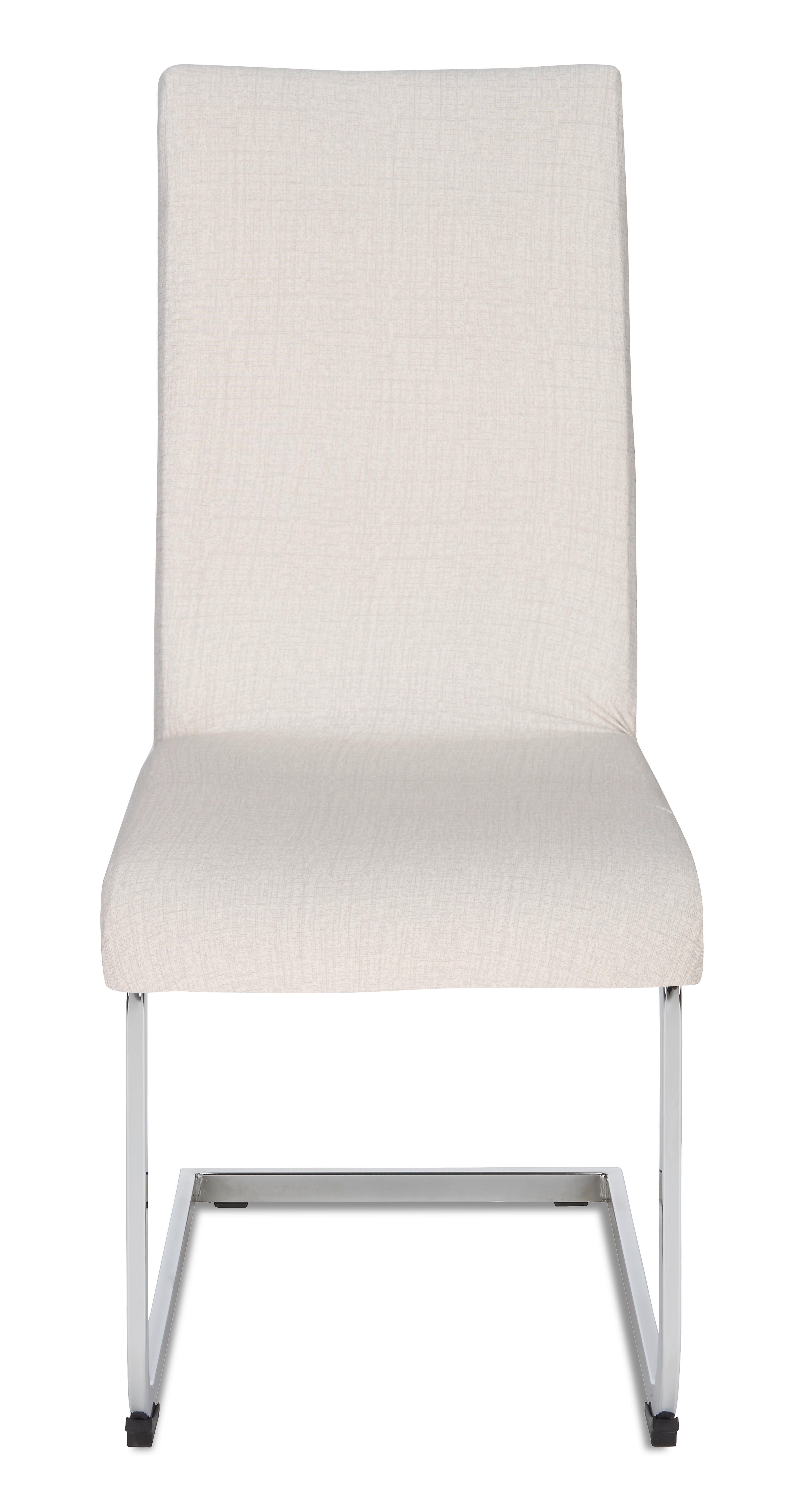 NÁVLEK NA STOLIČKU FRED - EXT - - strieborná, Konventionell, textil (48/48/68cm) - Mömax