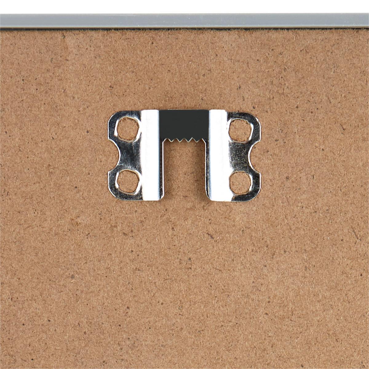 Bilderrahmen 30x40 cm Cameo Kunststoff Grau. 30,7x40,7 cm - Hellgrau, Basics, Glas/Holz (30,7/40,7/1,8cm) - Luca Bessoni
