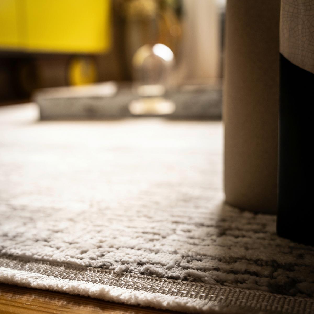 Flachwebteppich My Memphis 380 - Grau, Basics, Textil (120/170cm) - Obsession