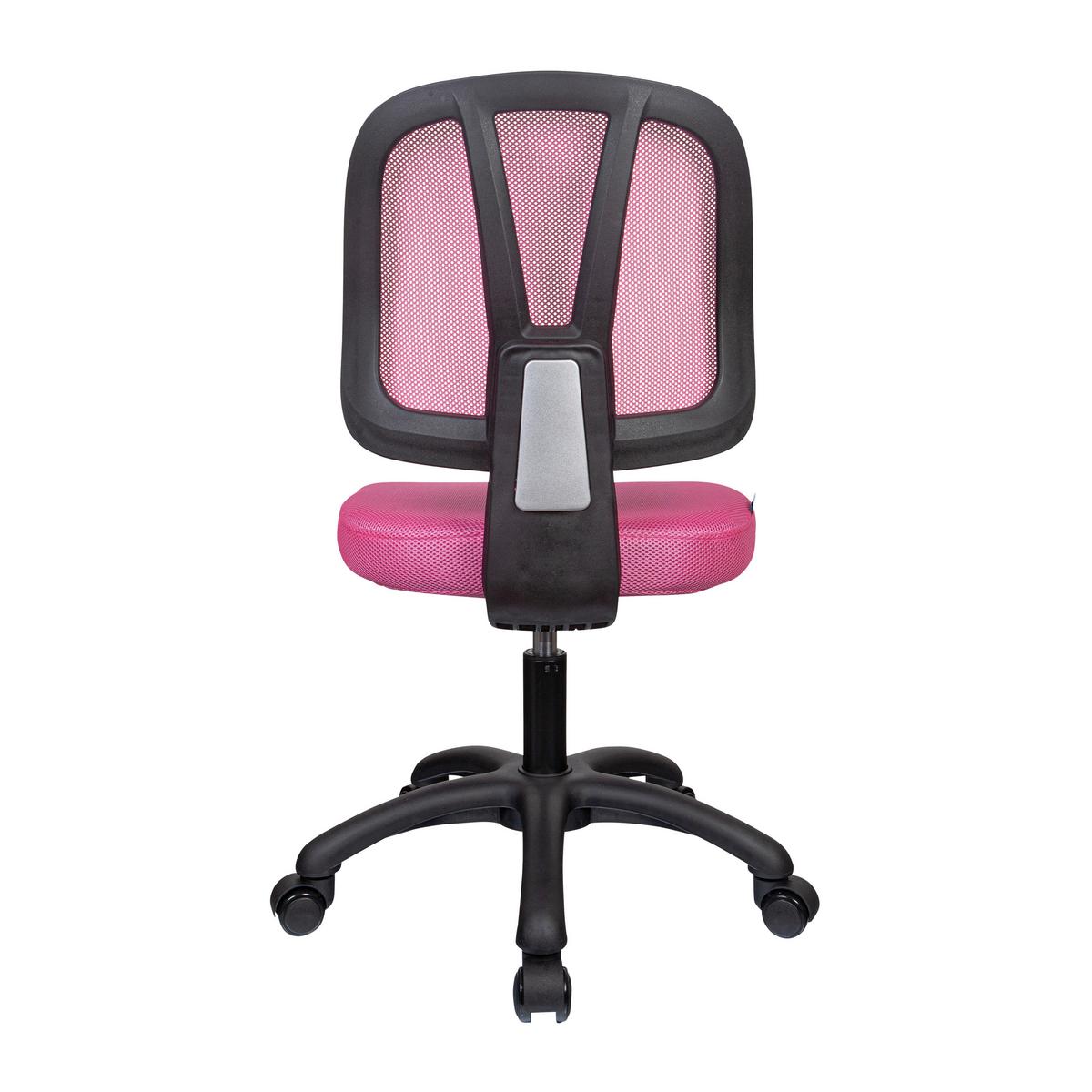 Jugenddrehstuhl Kid Yu Rosa Bis 80 Kg - Rosa, Basics, Kunststoff/Textil (46/84/51cm) - MID.YOU