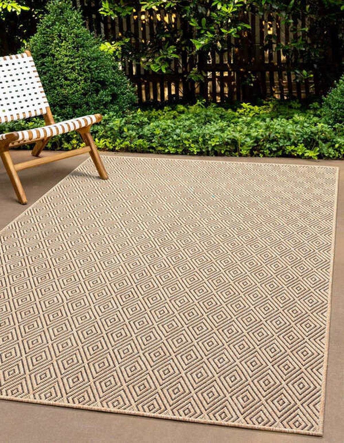 Outdoorteppich Kenzy - Naturfarben, KONVENTIONELL, Textil (80/150cm)