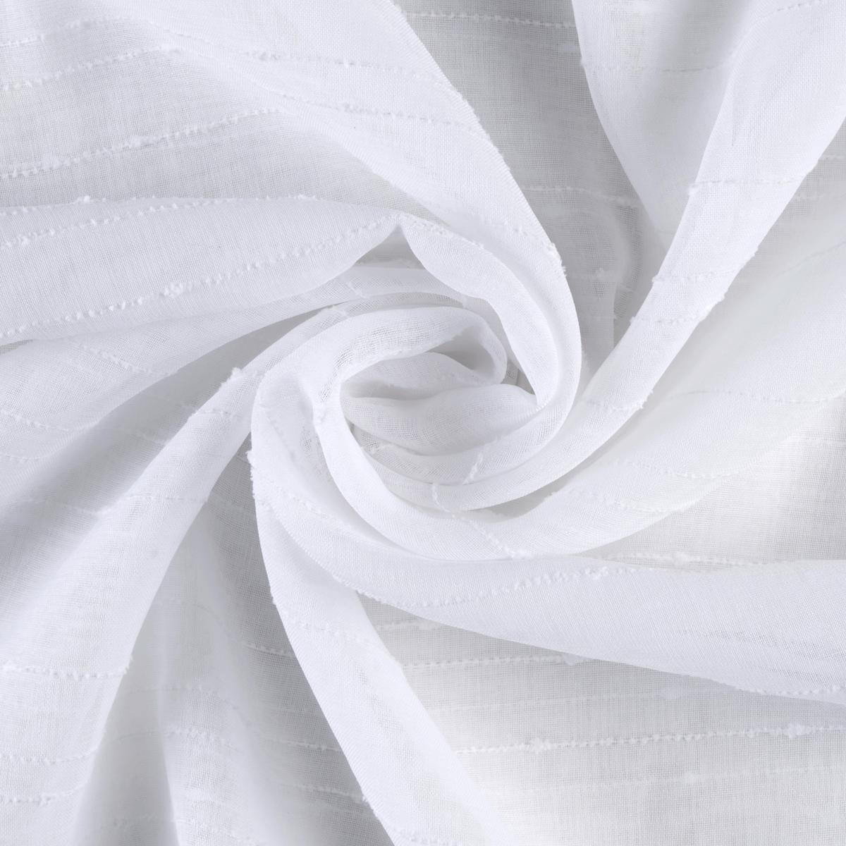 ZÁVĚS S POUTKY IDA - bílá, Konvenční, textil (135/245cm) - Based